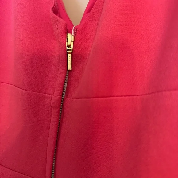 IEENA FOR MAC DUGGAL
Pink V Neck Fit & Flare Mini Dress -10 - Picture 8 of 14